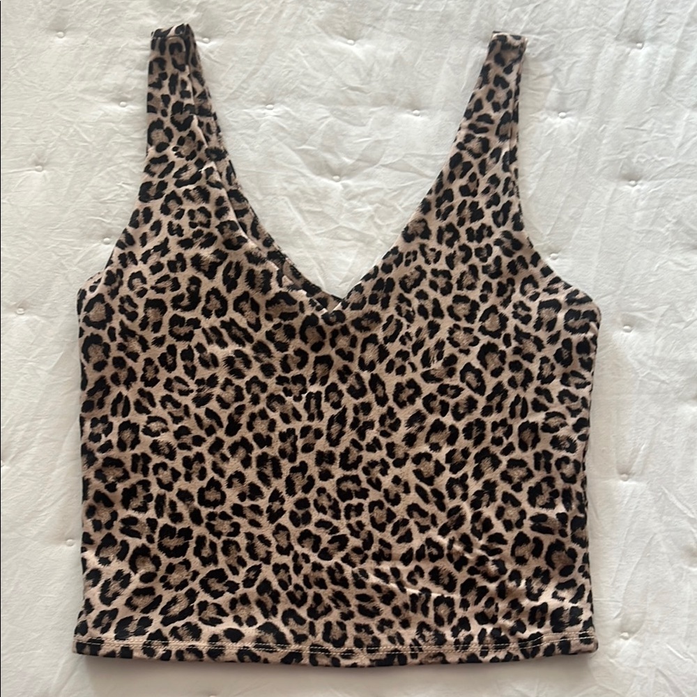 Leopard Print Women's Top